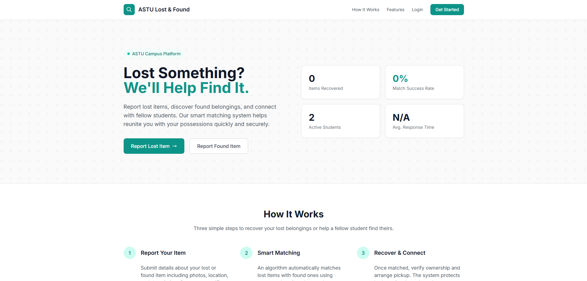 ASTU Lost & Found System